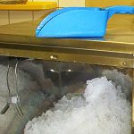 Collecting ice