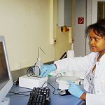 Determining the concentration and quality of cDNA using a NanoDrop Spectrophotometer